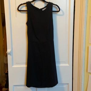Lauren Conrad High Neck Backless Black dress